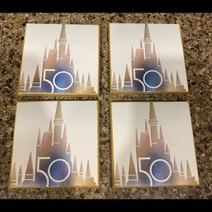 Disney 50th Anniversary Theme Coasters